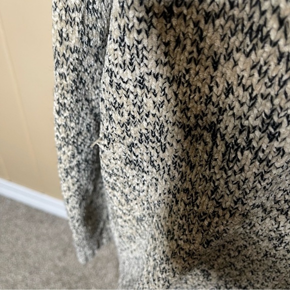 Erika Vintage Fair Isle Knit Cardigan Sweater Vest Gray Red Size Large - Picture 5 of 5